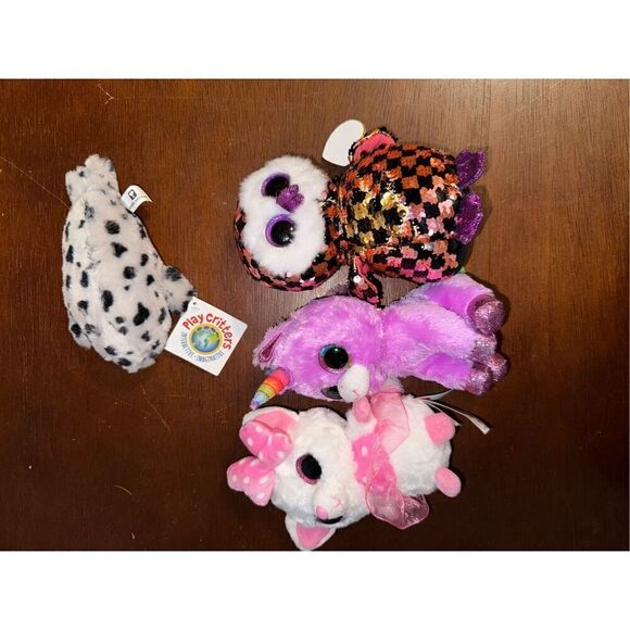 Bundle of 4 Beanie boo plushies - Picture 6 of 6